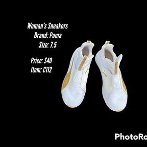 Woman’s Puma Fierce Knit Sneakers